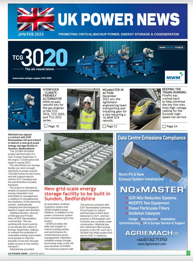 UK Power News | NOxMASTER™ SCR Datacenters